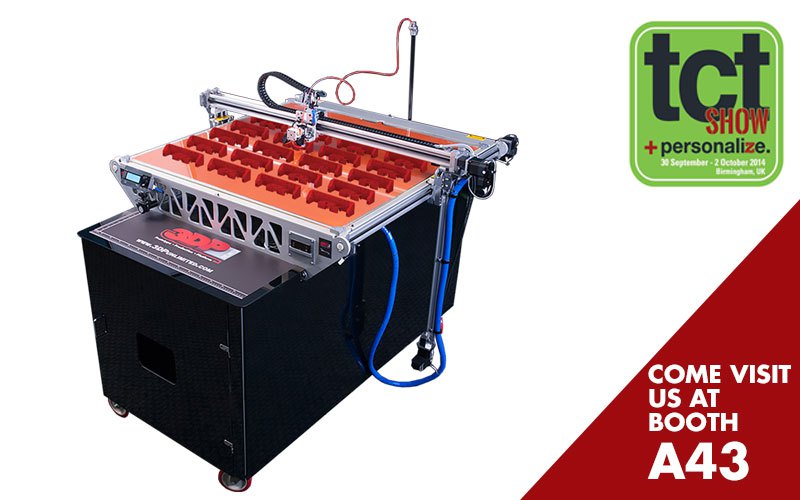 Visit 3DP Unlimited at the TCT Show + Personalize