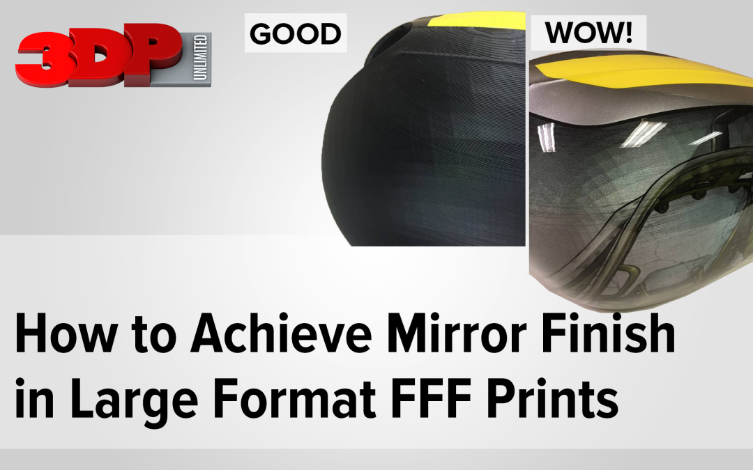 How to Achieve Mirror Finish in Large Format FFF Prints