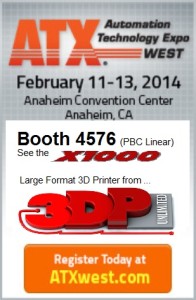 3DP Unlimited at ATX-West 2014